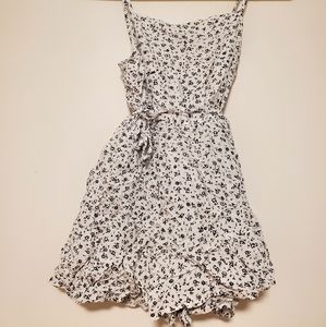 White & Black Romper